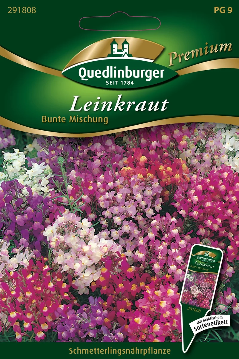 Leinkraut Bunte Mischung Saatgut