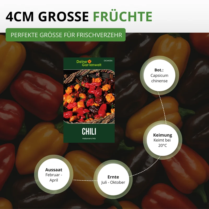 Chilli Habanero Mix Saatgut