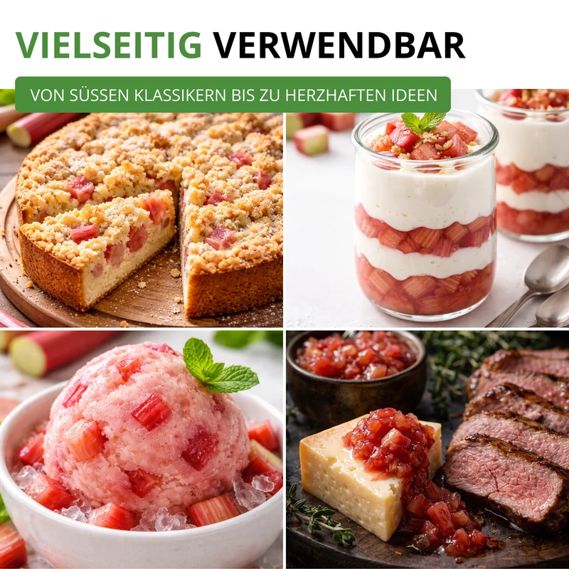 Rhabarber rot Saatgut