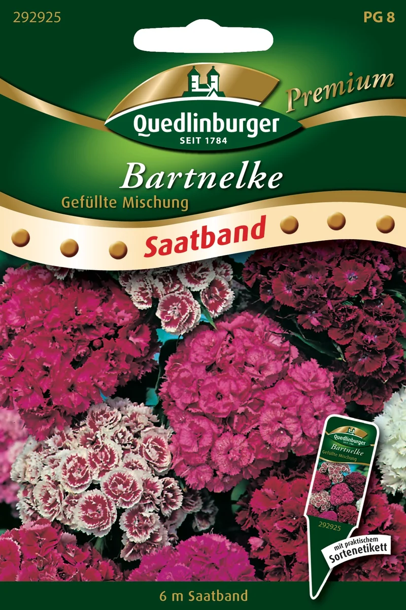 Bartnelke Gefüllte Mischung Saatband