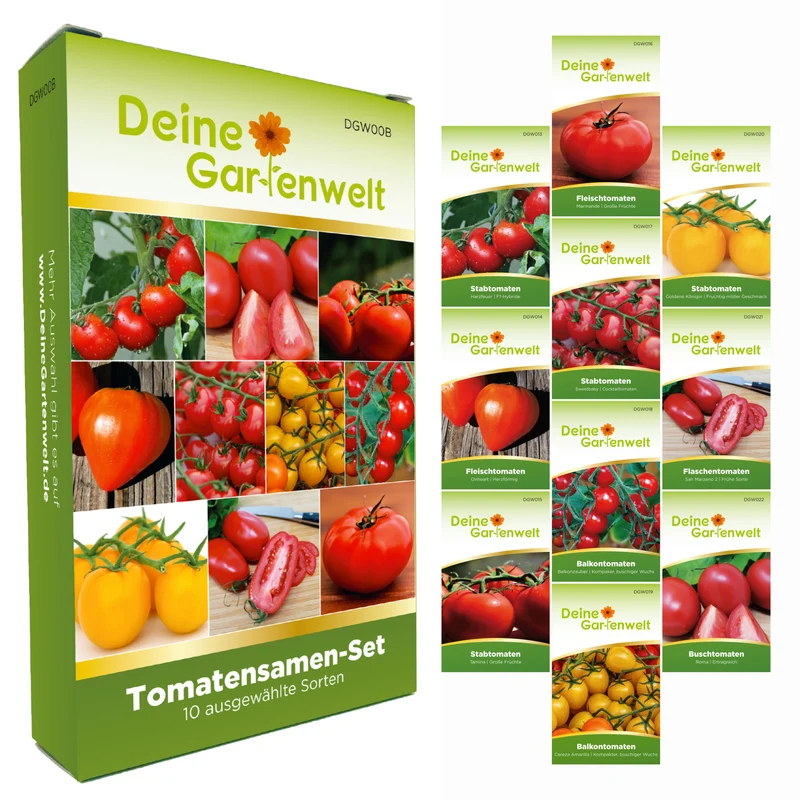 Tomatensamen Set mit 10 Sorten