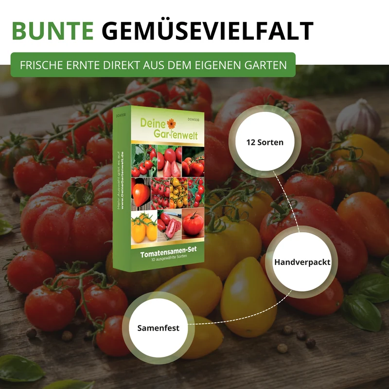 Tomatensamen Set mit 10 Sorten