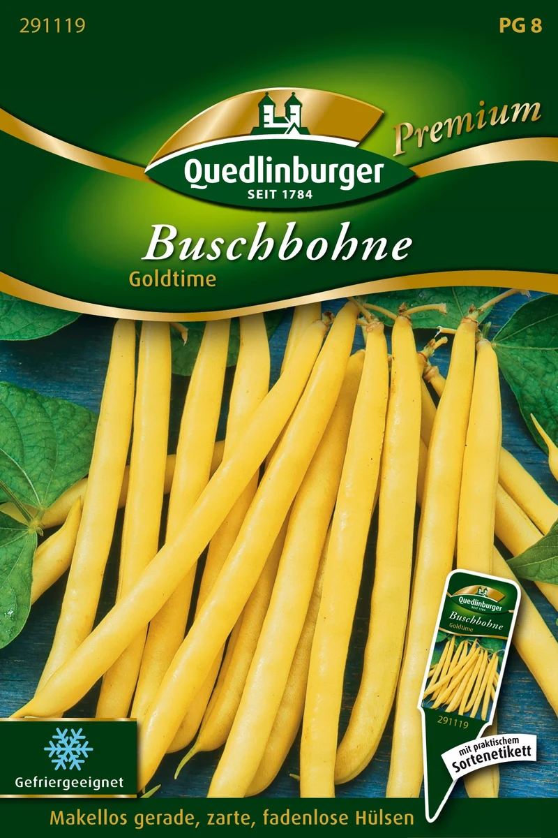 Buschbohne Goldtime Saatgut