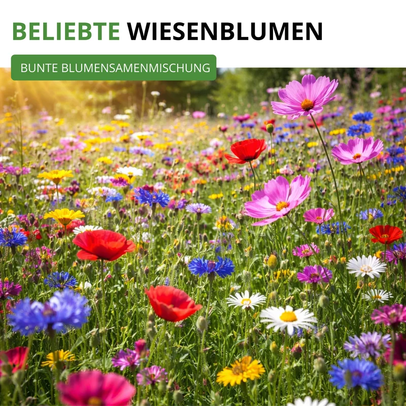 Wildblumenwiese Blumenmischung 100 g Saatgut