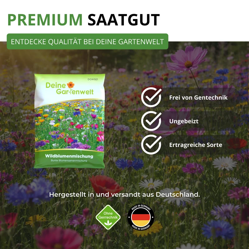 Wildblumenwiese Blumenmischung 100 g Saatgut