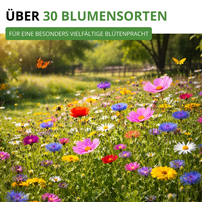 Blütenvielfalt Blumenmischung – 100 g Saatgut