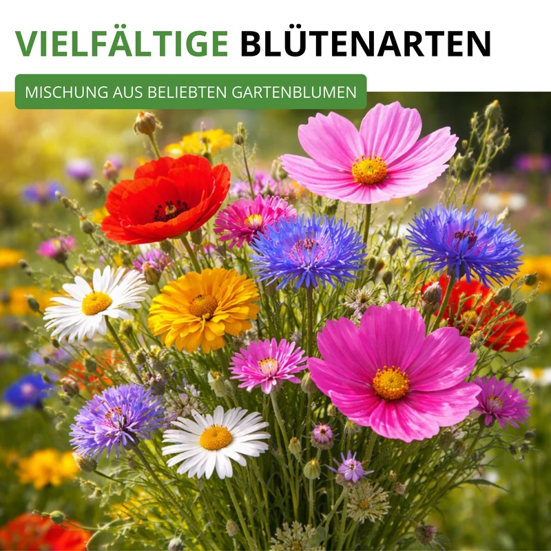 Blütenvielfalt Blumenmischung – 100 g Saatgut