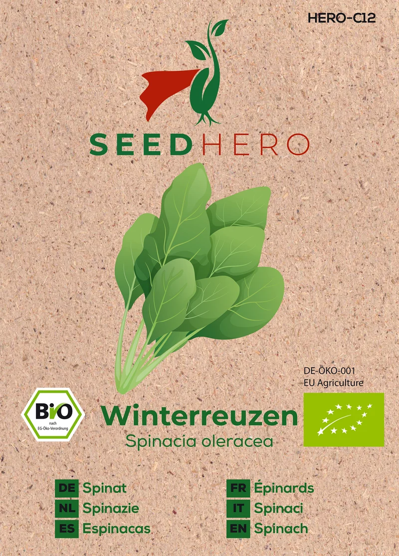 Bio Spinat Winterreuzen Saatgut
