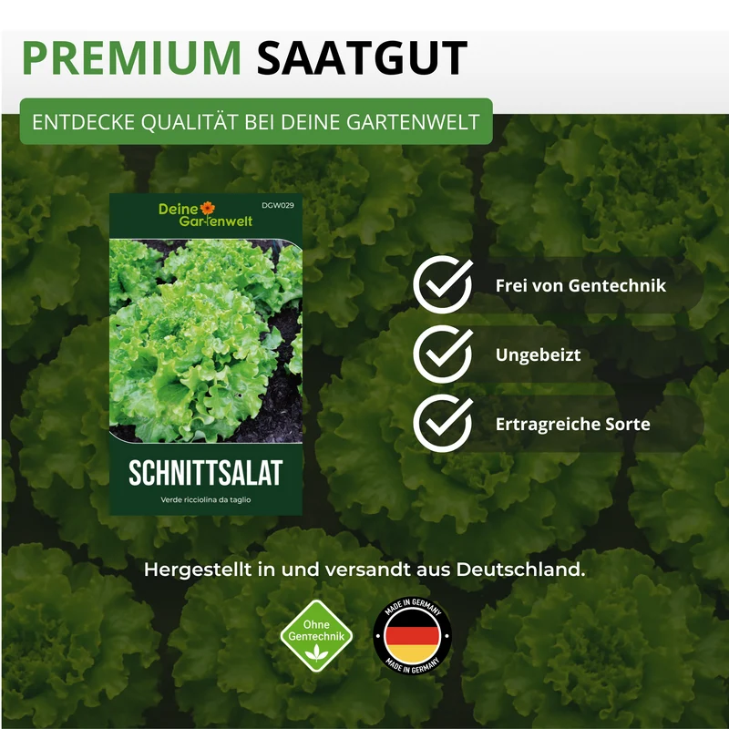 Schnittsalat Verde ricciolina da taglio Saatgut