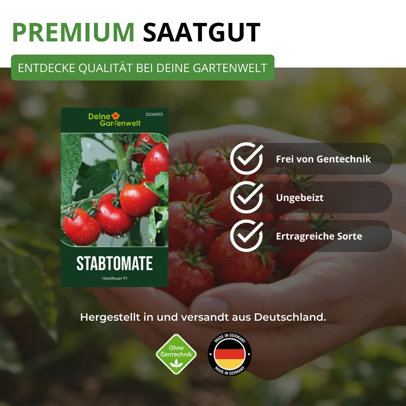 Stabtomate Harzfeuer F1 Saatgut