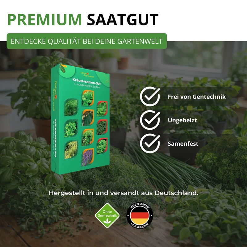 Kräutersamen Set mit 10 Sorten