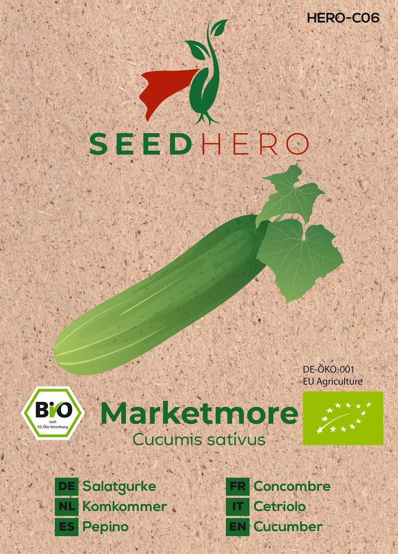 Bio Salatgurke Marketmore Saatgut
