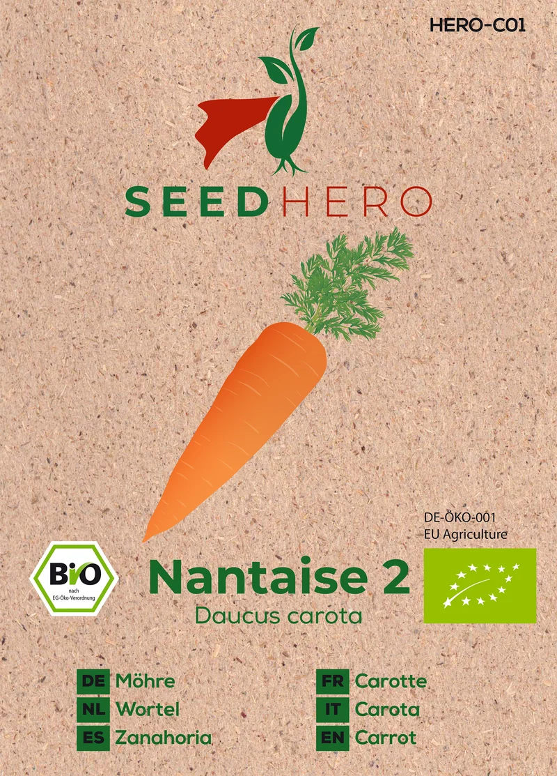 Bio Möhre Nantaise 2 Saatgut