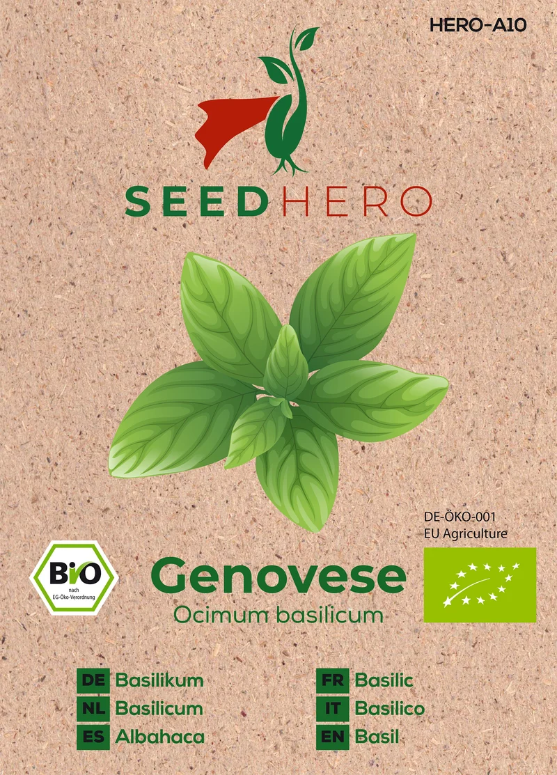 Bio Basilikum Genovese Saatgut