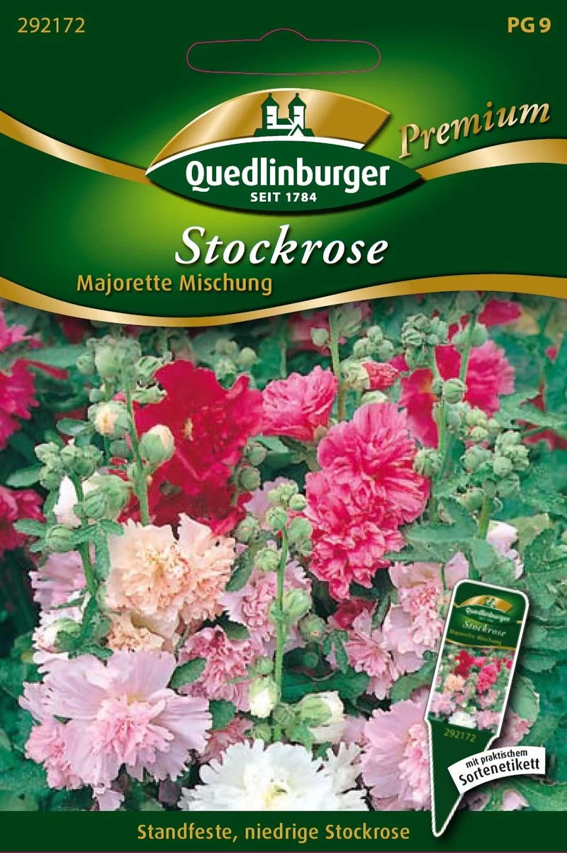 Stockrose Majorette Mischung Saatgut