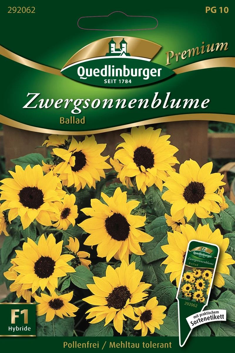 Zwerg Sonnenblumen Ballad Saatgut