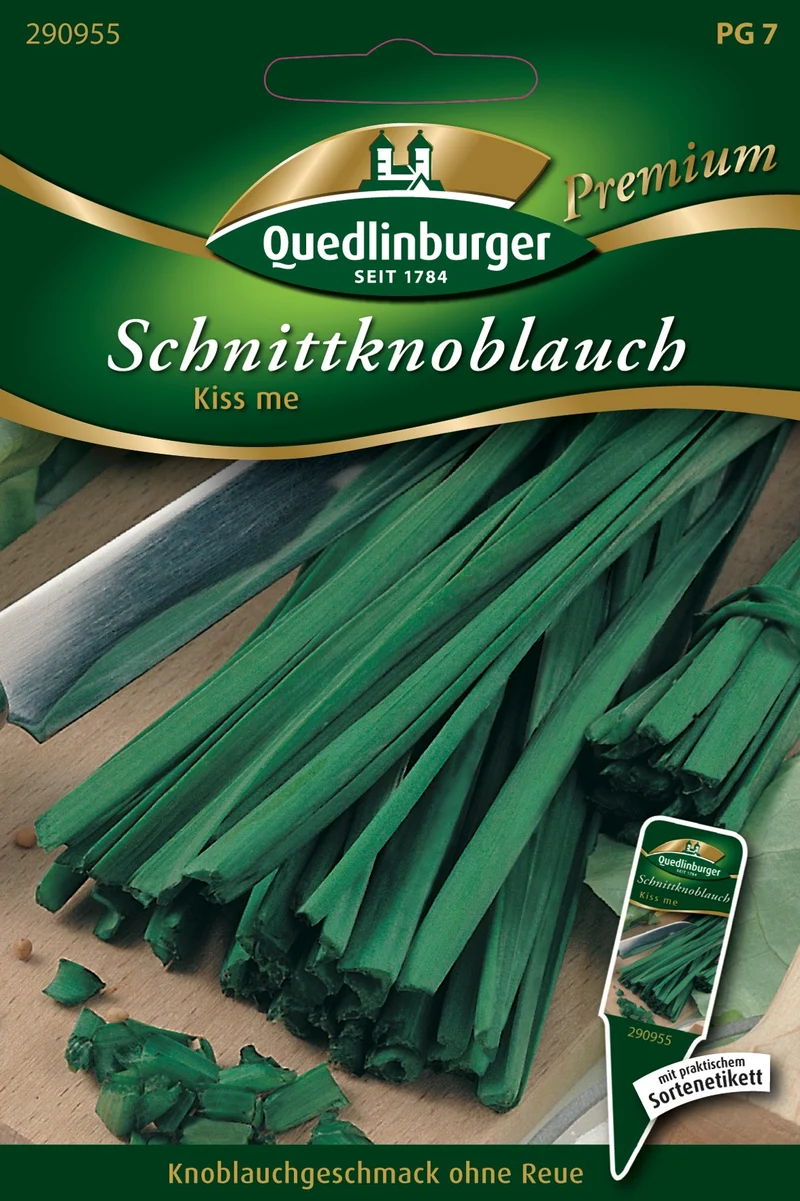 Schnittknoblauch Kiss me Saatgut