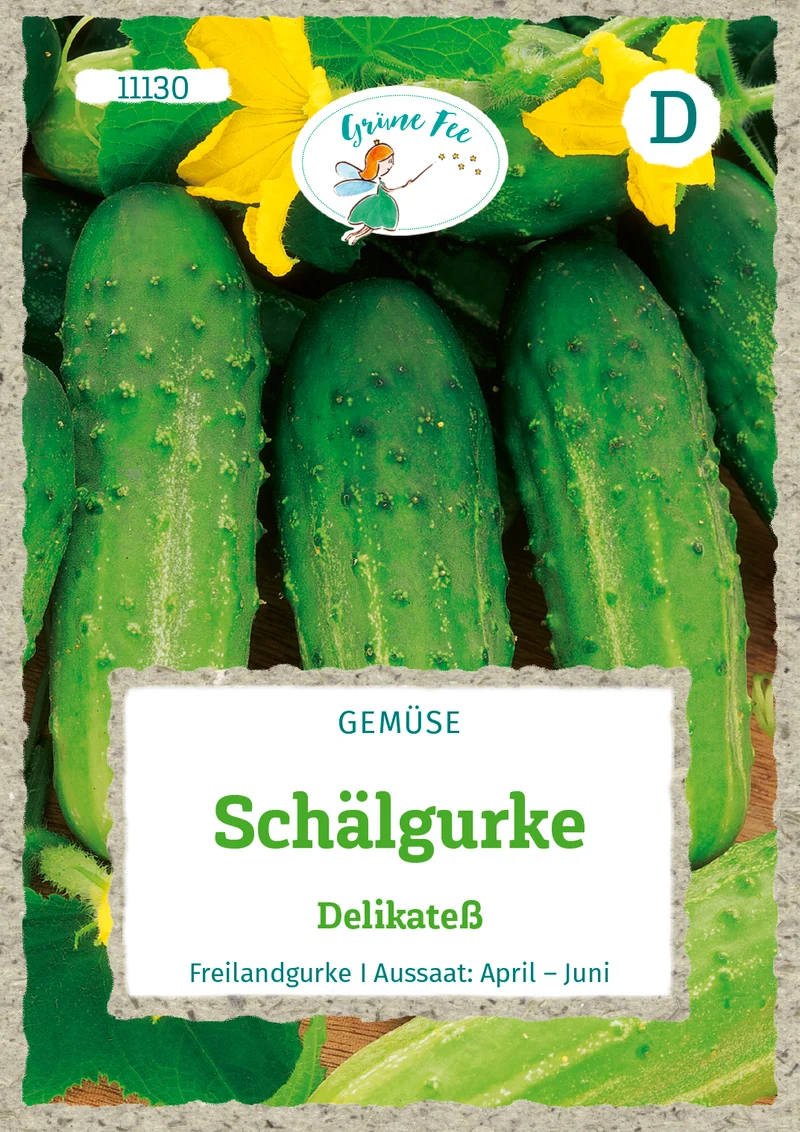 Salat und Schälgurke Delikateß Saatgut