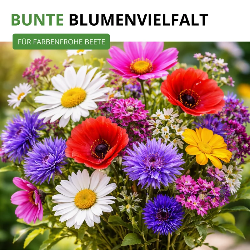 Blumensamen Set mit 10 Sorten
