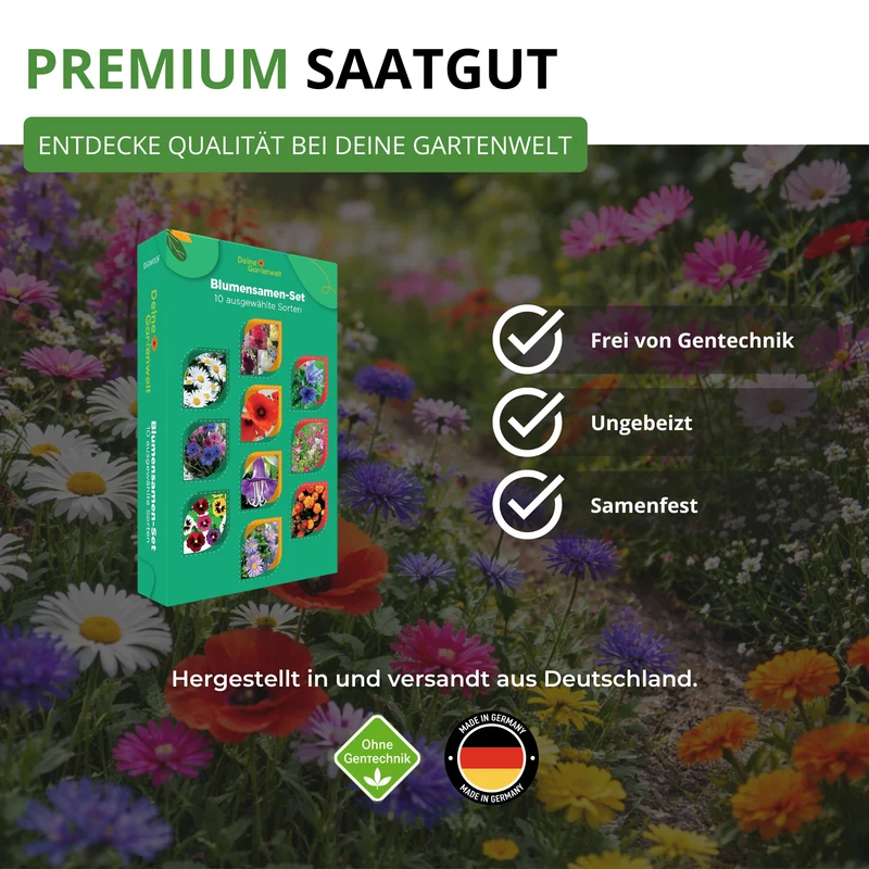 Blumensamen Set mit 10 Sorten