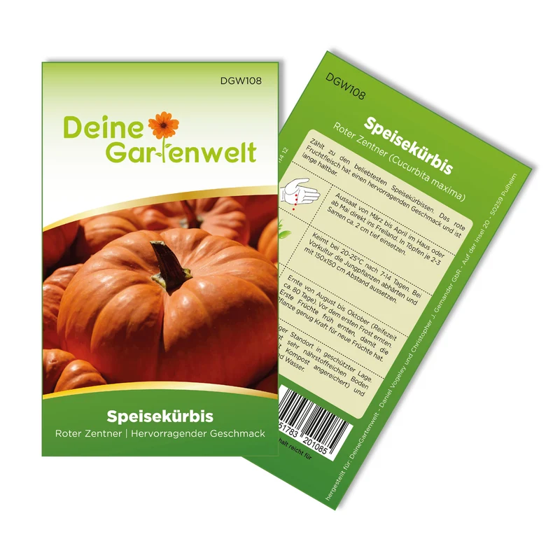 Riesenkürbis Roter Zentner Saatgut