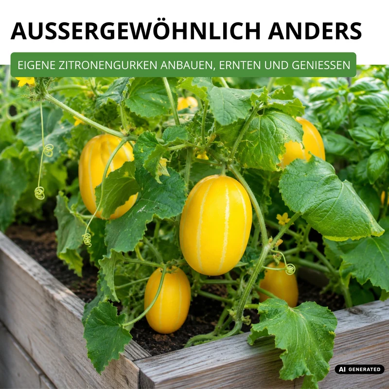 Zitronengurke Lemon Saatgut