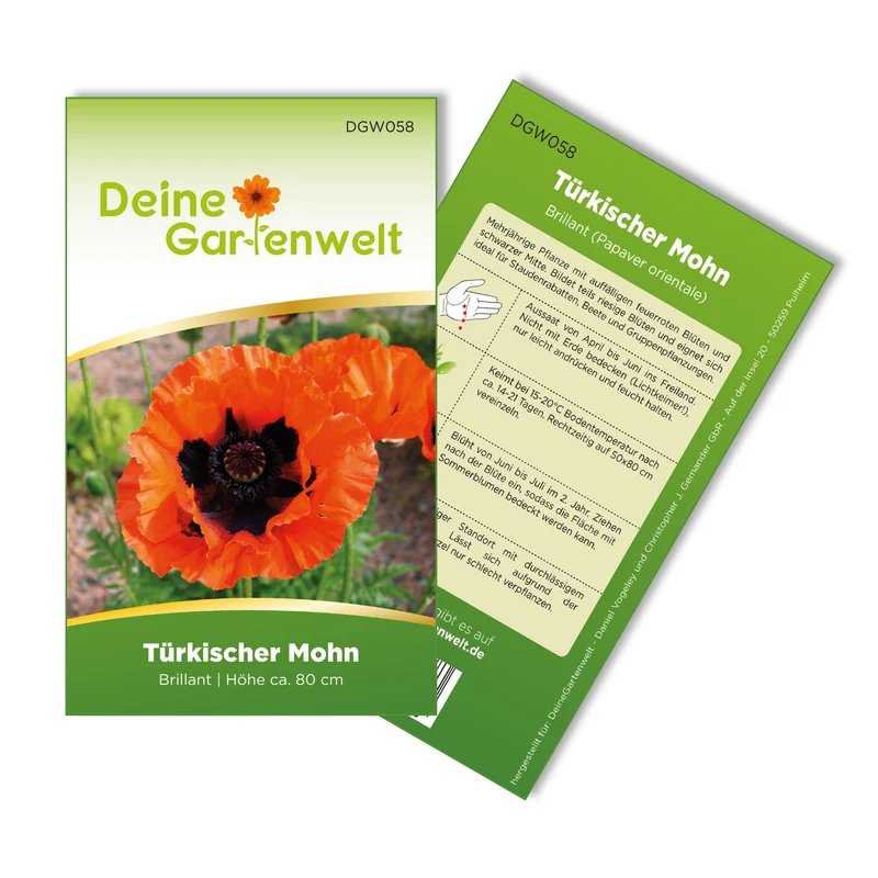 Türkischer Mohn Saatgut