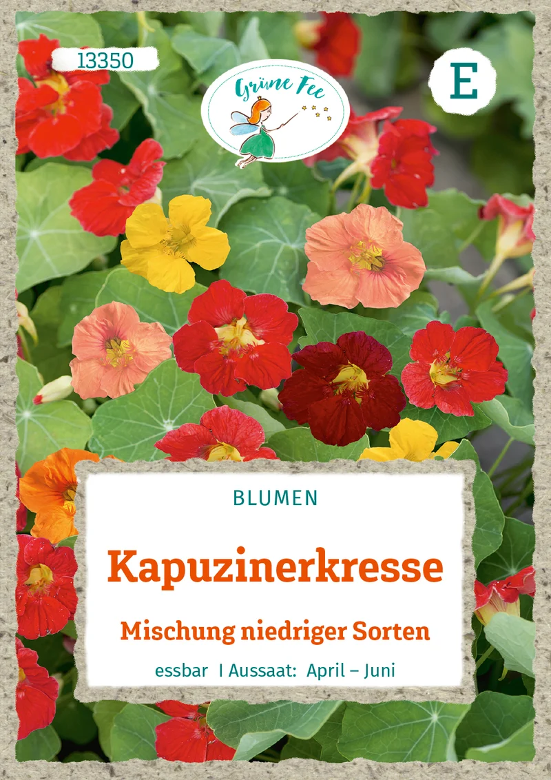 Kapuzinerkresse Mischung niedriger Sorten Saatgut