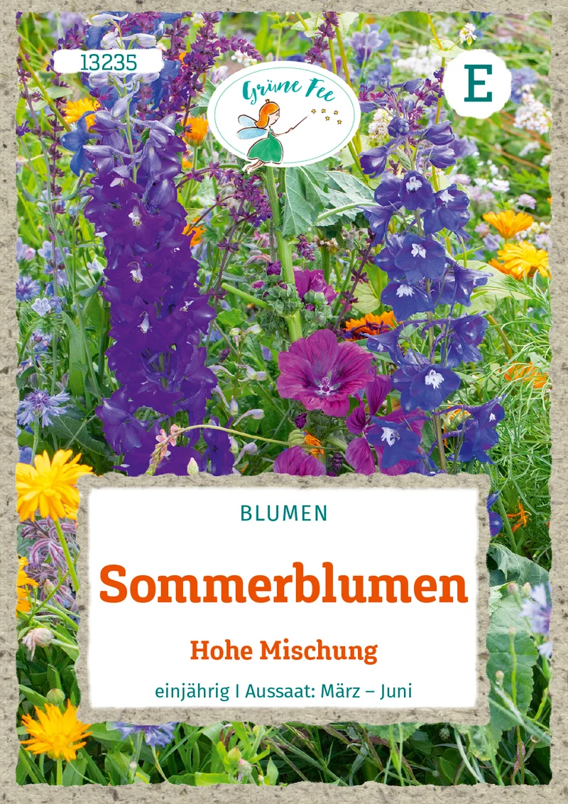 Sommerblumen Hohe Mischung Saatgut