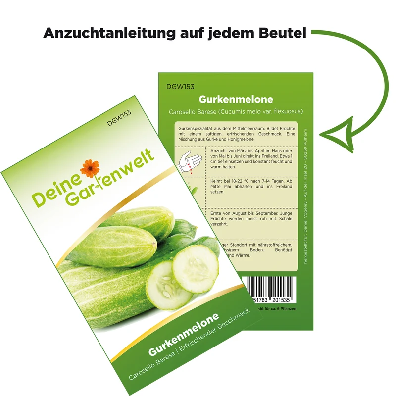 Melonengurke Carosello Barese Saatgut