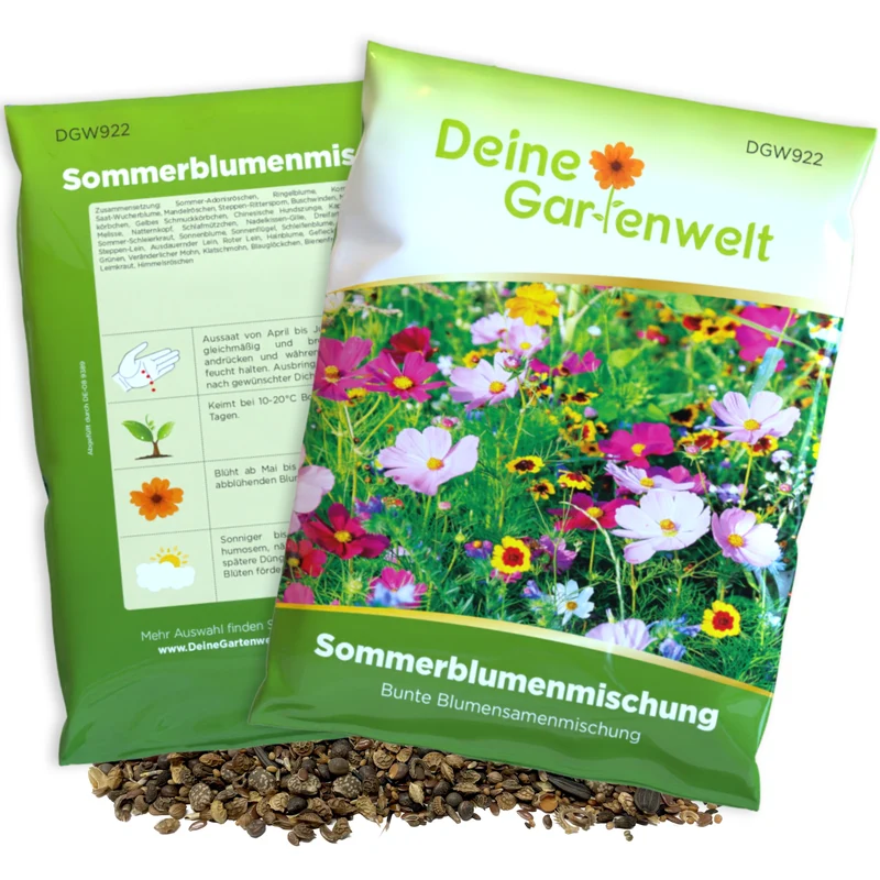Sommerblumenwiese Blumenmischung 100 g Saatgut