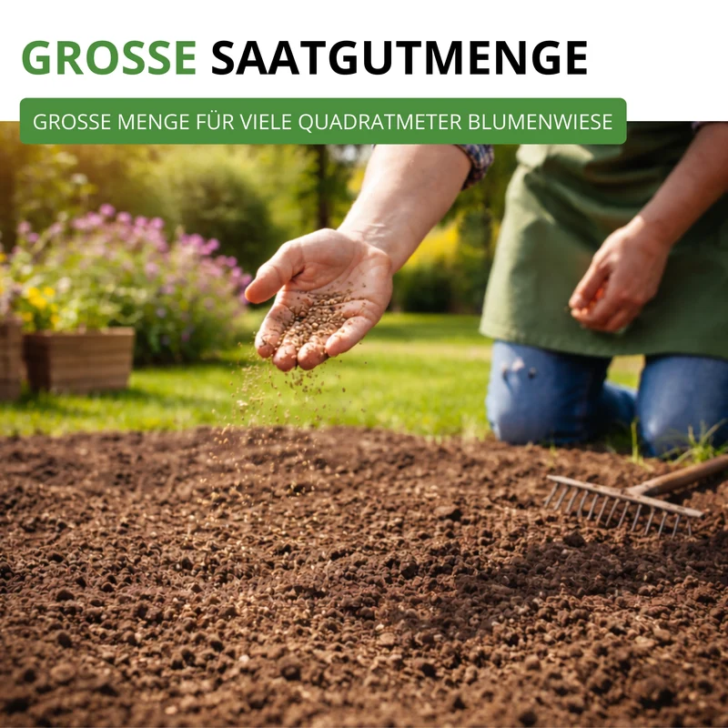Sommerblumenwiese Blumenmischung 100 g Saatgut