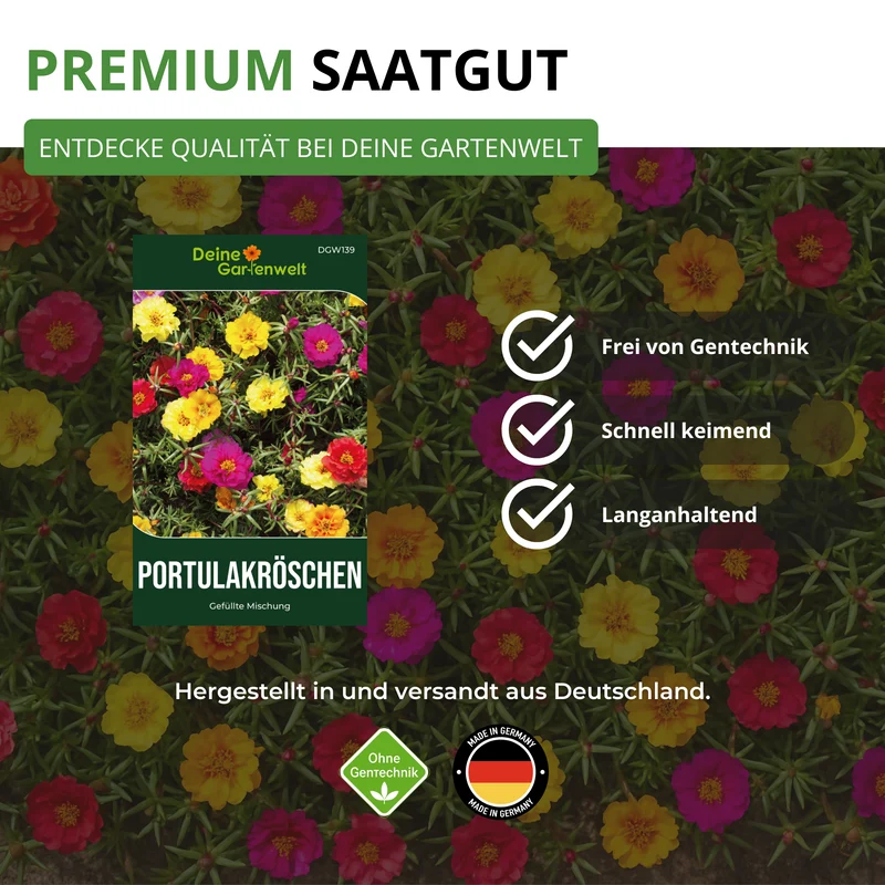 Portulakröschen Gefüllte Mischung Saatgut