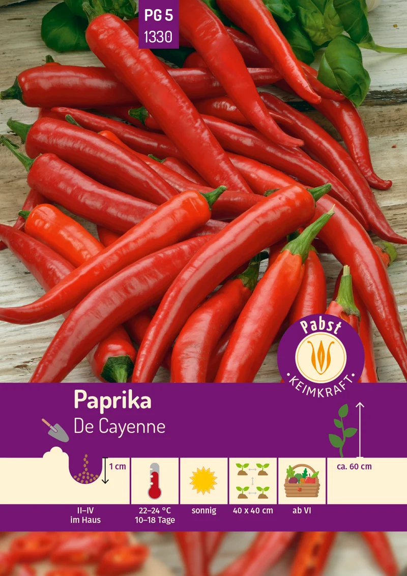 Paprika De Cayenne Saatgut