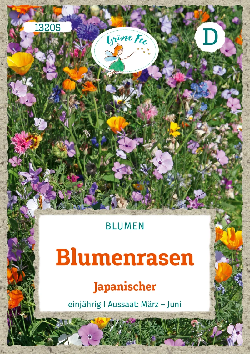 Blumenrasen Japanischer Rasensamen