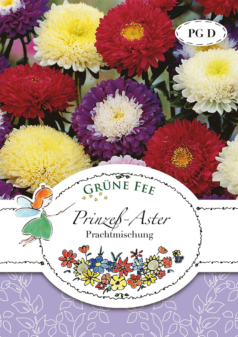 Prinzeß Aster Prachtmischung Saatgut