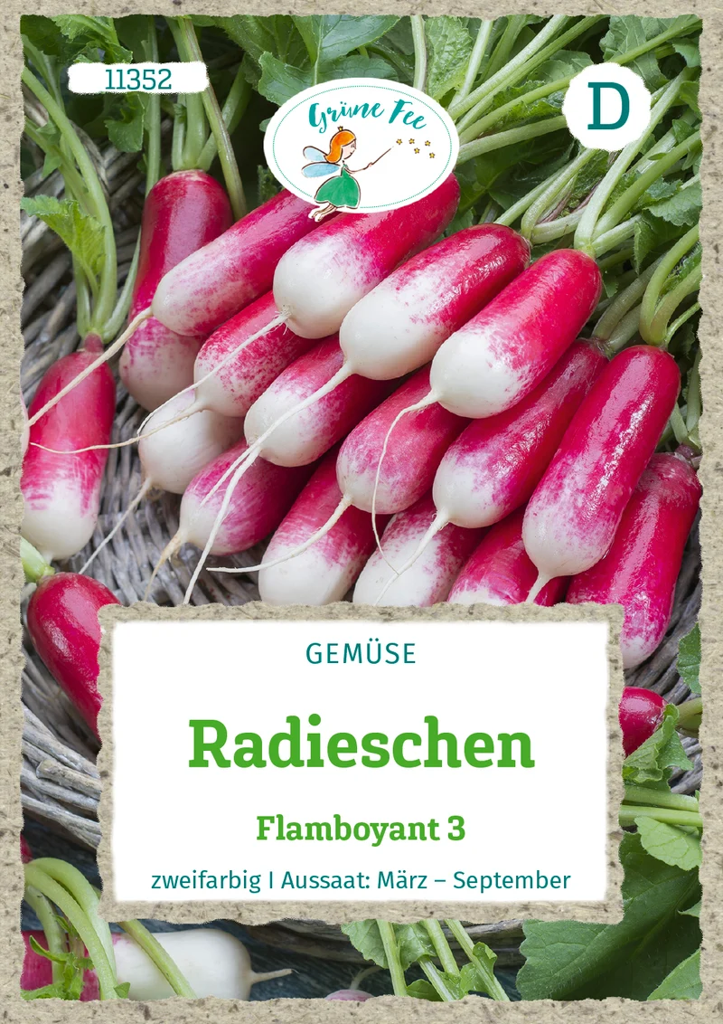 Radieschen Flamboyant 3 Saatgut