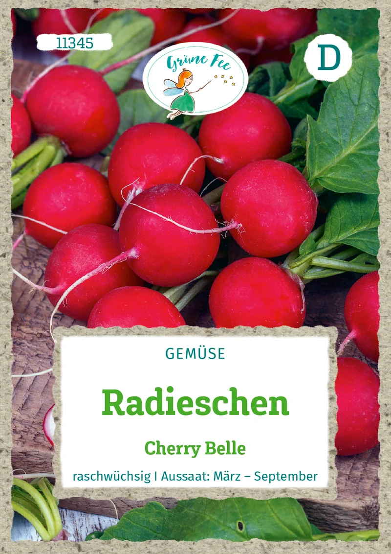 Radieschen Cherry Belle Saatgut