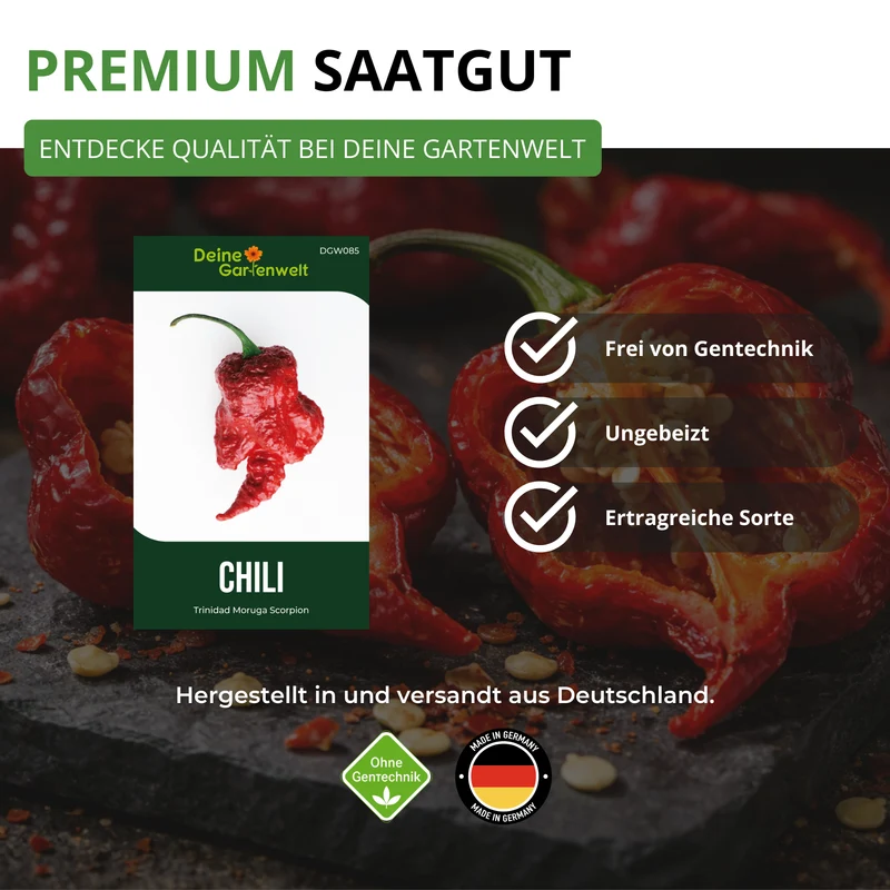 Chili Trinidad Moruga Scorpion Saatgut