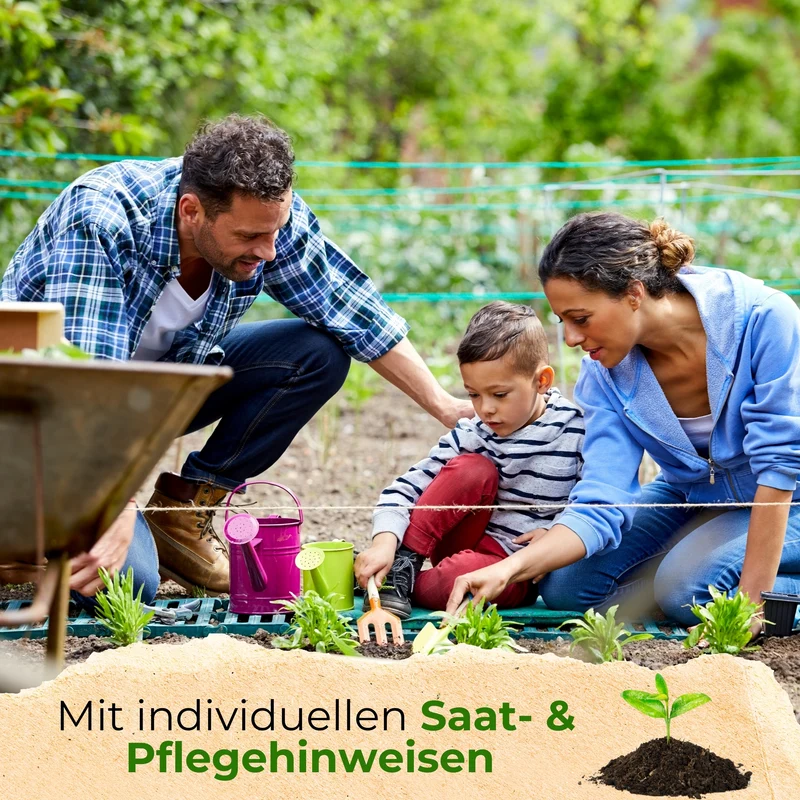 Bio Essbare Blüten Blumensamen Set mit 10 Sorten