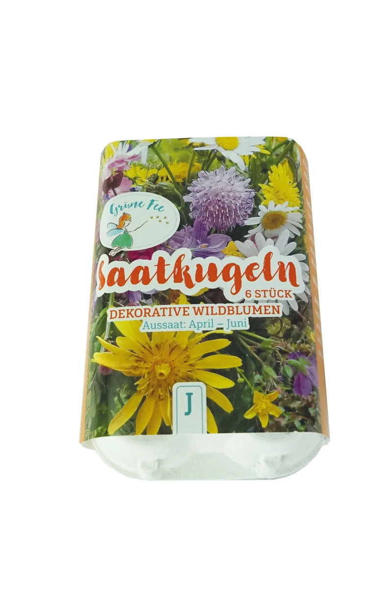Wildblumen Saatkugeln 6 Stück