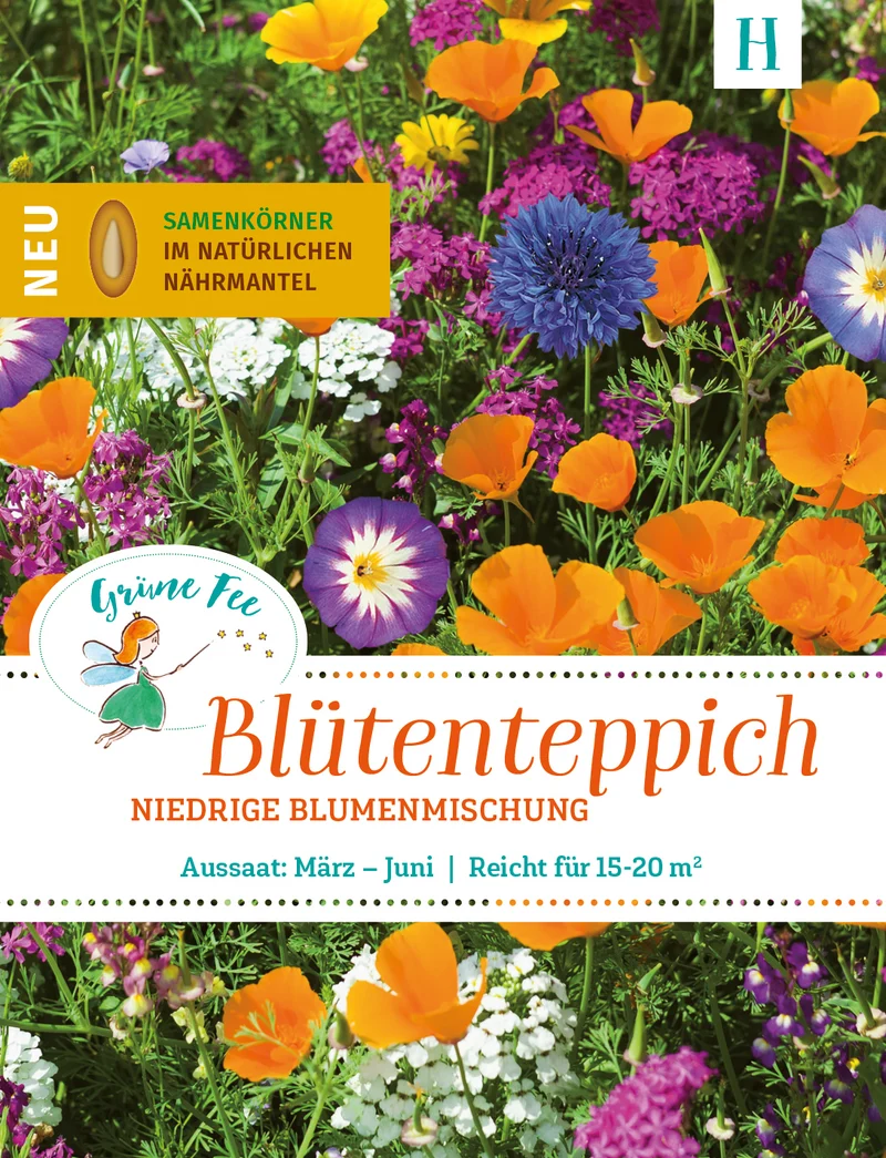easySeed Blütenteppich Streuschachtel Saatgut