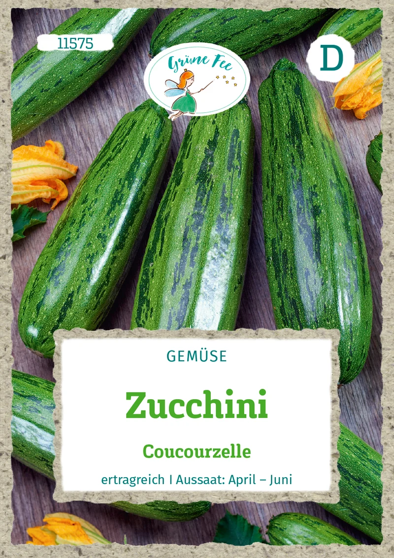 Zucchini Coucourzelle Saatgut