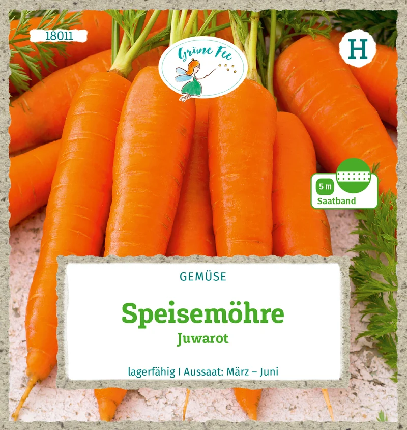 Speisemöhre Juwarot Saatband 5 m